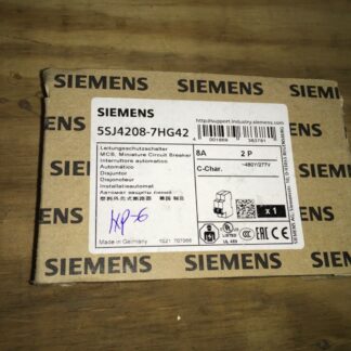 Siemens Breaker, 5SJ4208-7HG42, NIB