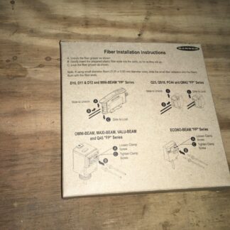 Banner PIT16U, M2.5x0 4.5 opposed fiber, NIB