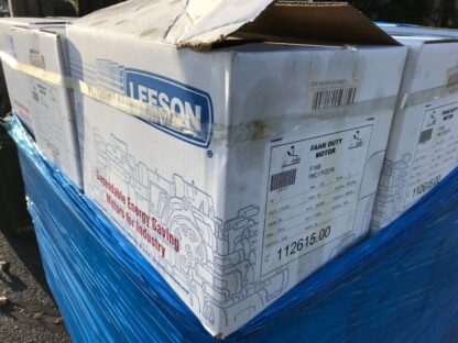 Leeson Farm duty Motor, #112615.00, 1hp, 115/230v, FR-56, 1725rpm, 5/8” shaft - Image 2