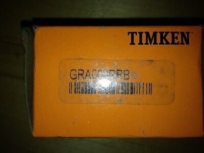 TIMKEN BEARING, #GRA008RRB, NEW IN BOX, FREE SHIPPING, 30 DAY WARRANTY