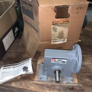 Dayton Speed Reducer #2Z154D, 138rpm 1725rpm, 12.5 Ratio, Free Same Day Shipping