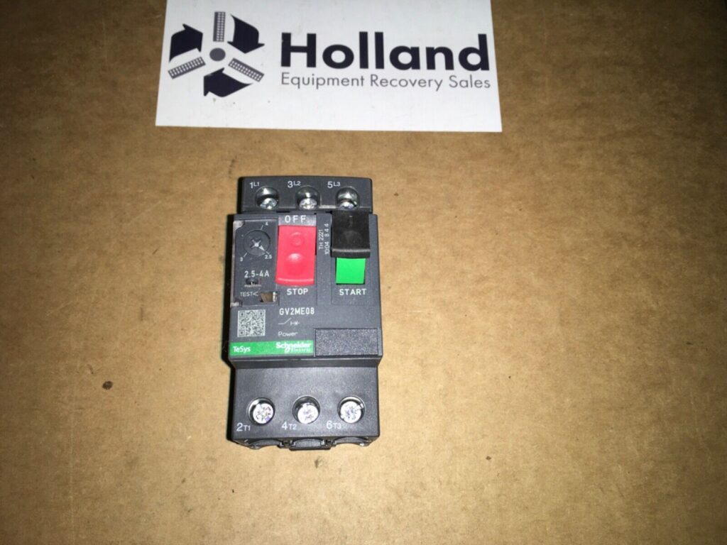 Schneider Electric, GV2ME08, motor starter, KP-335