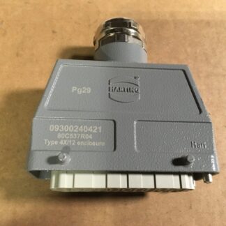 Harting, Pg29, 09300240421, 80C537R04, Type 4X/13 enclosure,  KP-368