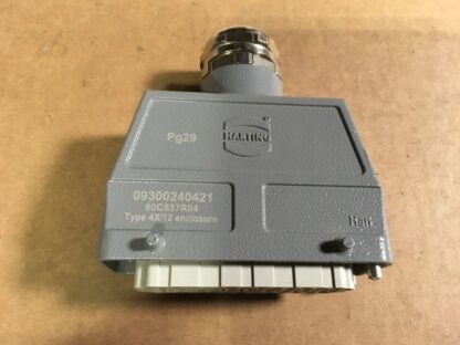 Harting, Pg29, 09300240421, 80C537R04, Type 4X/13 enclosure,  KP-368