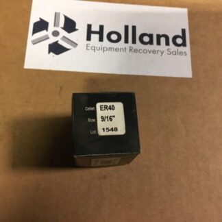 Techniks ER40 collet, 9/16”, NIB, ADI-1244