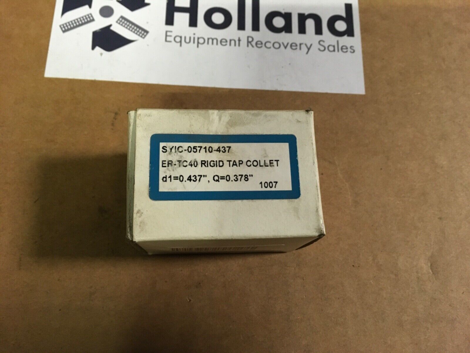 SYIC-05710, ER-TC40 Rigid Tap Collect, NIB, ADI-1253