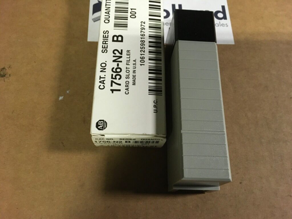 Allen Bradley 1756-N2, card slot filler, SER-B, module, PLC, KP-356 - Image 2