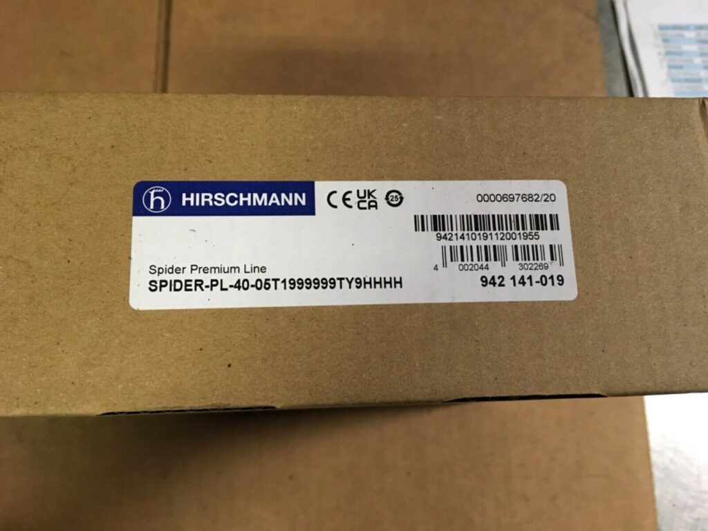 Hirschmann, Network Switch, SPIDER-PL-40-05T1999999TYHHHH, NOS, KP-437