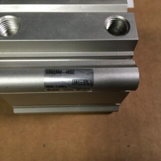 SMC metric 50mm bore compact cylinder, CDQ2A50-40DZ, NOS, KP-451