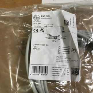 IFM electronic, cable, EVF135, female Cordset, NOS, KP-455