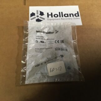 Weidmuller field connector, 189212000, SAISM-4/8S-M12-4P D-COD, KP-317