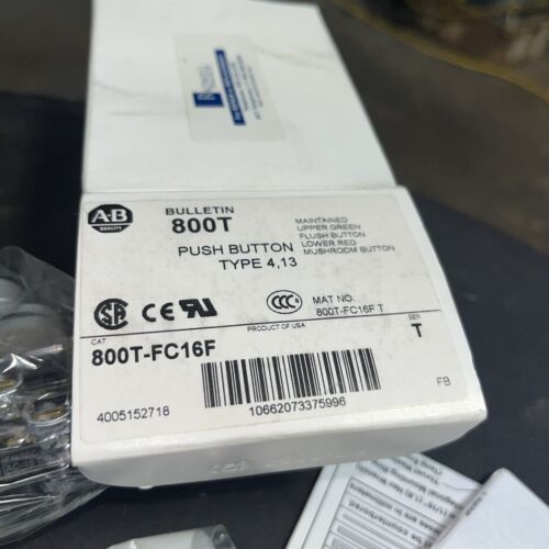 Allen Bradley #800T, FC16F, Same Day Fast Free Shipping To lower 48 - Image 2
