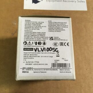 Siemens emergency stop button, 3DL2103-1TP53, NOS, KP-375