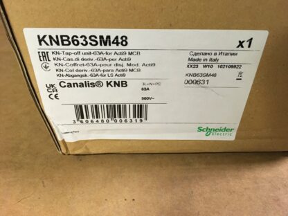 Schneider Electric Canalis KNB, KNB63SM48, NOS, KP-387