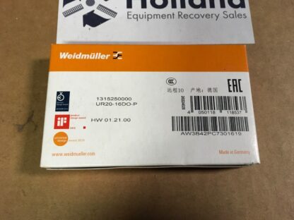 Weidmuller U-Remote, UR20-16DO-P, NOS KP-403