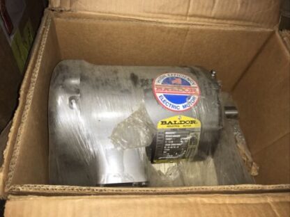 Baldor Motor, #M3554T, #FR-145T, 1.5hp, 208-230/460v, 1725rpm, Same Day Shipping