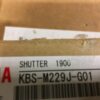 Yamaha shutter 1900, KBS-M229J-G01, NOS, LG-176