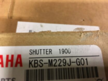 Yamaha shutter 1900, KBS-M229J-G01, NOS, LG-176