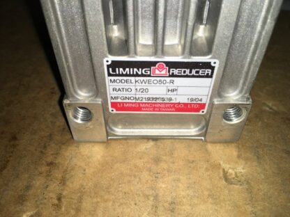 Liming reducer gear, KWEO50-R, ratio 1/20,  LG-322