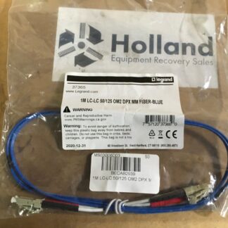 Legrand cable, 1M LC-LC 50/125 OM2 DPC MM Fiber- Blue, NOS, LG-190