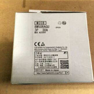 Fuji Electric Breaker, BW50RAGU, 3P, 30A, NOS, LG-194