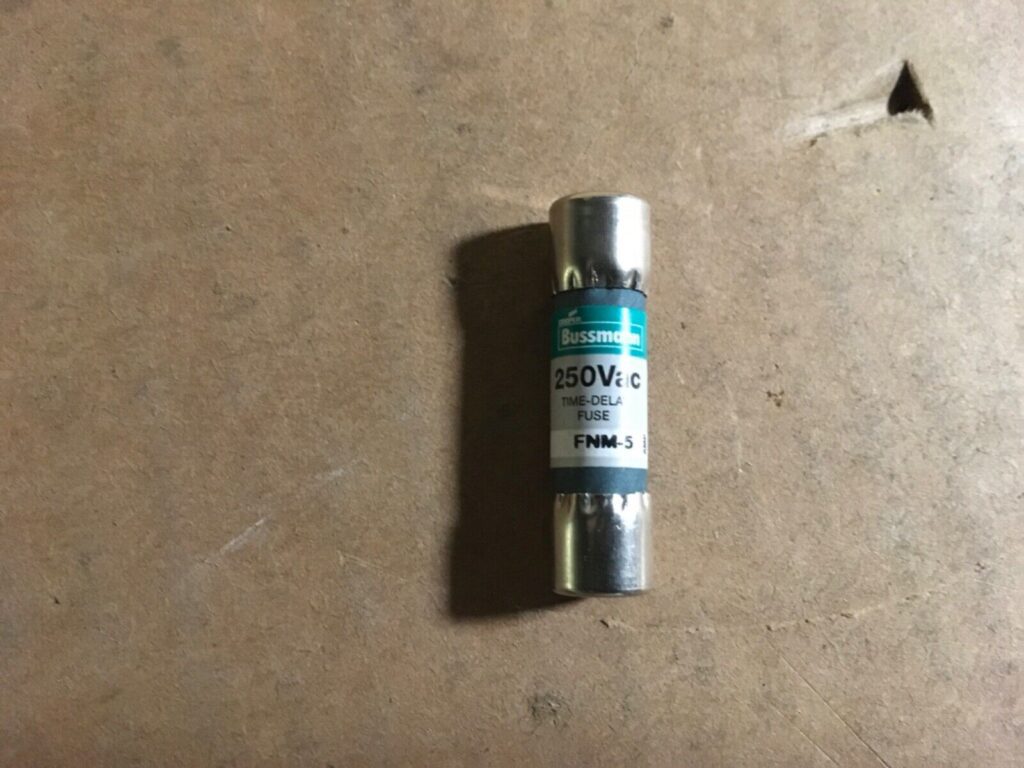 Bussmann fuse, 250Vac, time delay fuse, FNM-5, NOS, LG-197