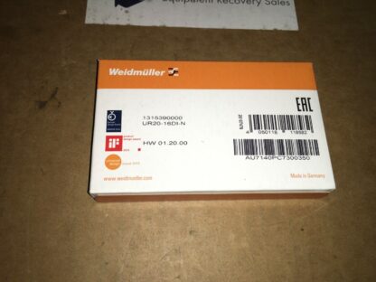 Weidmuller u-remote, UR20-16DI-N, NOS, LG-207