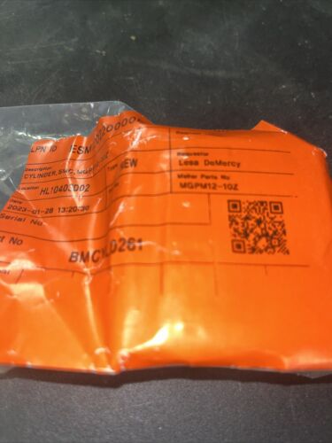 SMC 12mm guided actuator, MGPM12-10Z, NOS, LG-408 - Image 5