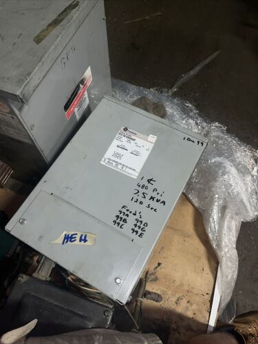 GETransformer #9T21B1005G02, 7.5kva, 1ph, 156lb, 480-240-120v, Freight Shipping - Image 3
