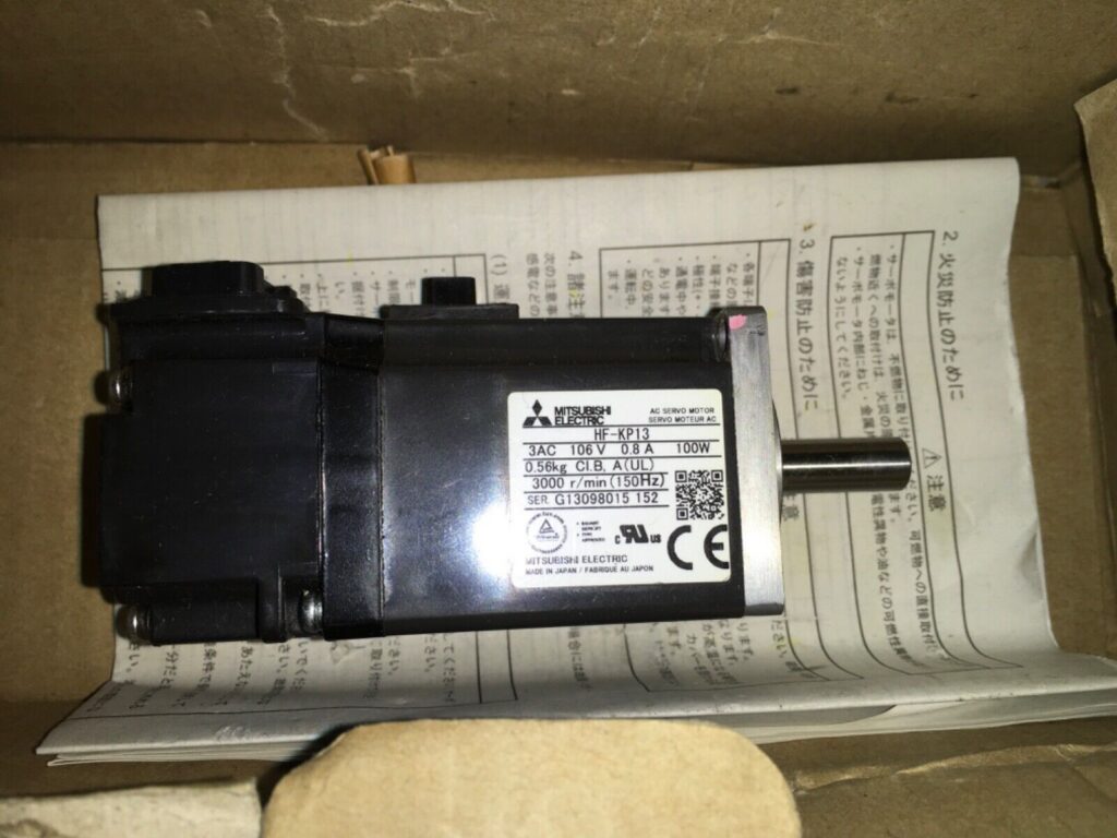 Mitsubishi Electric AC Servo motor, HF-K13, NOS, LG-413 - Image 2