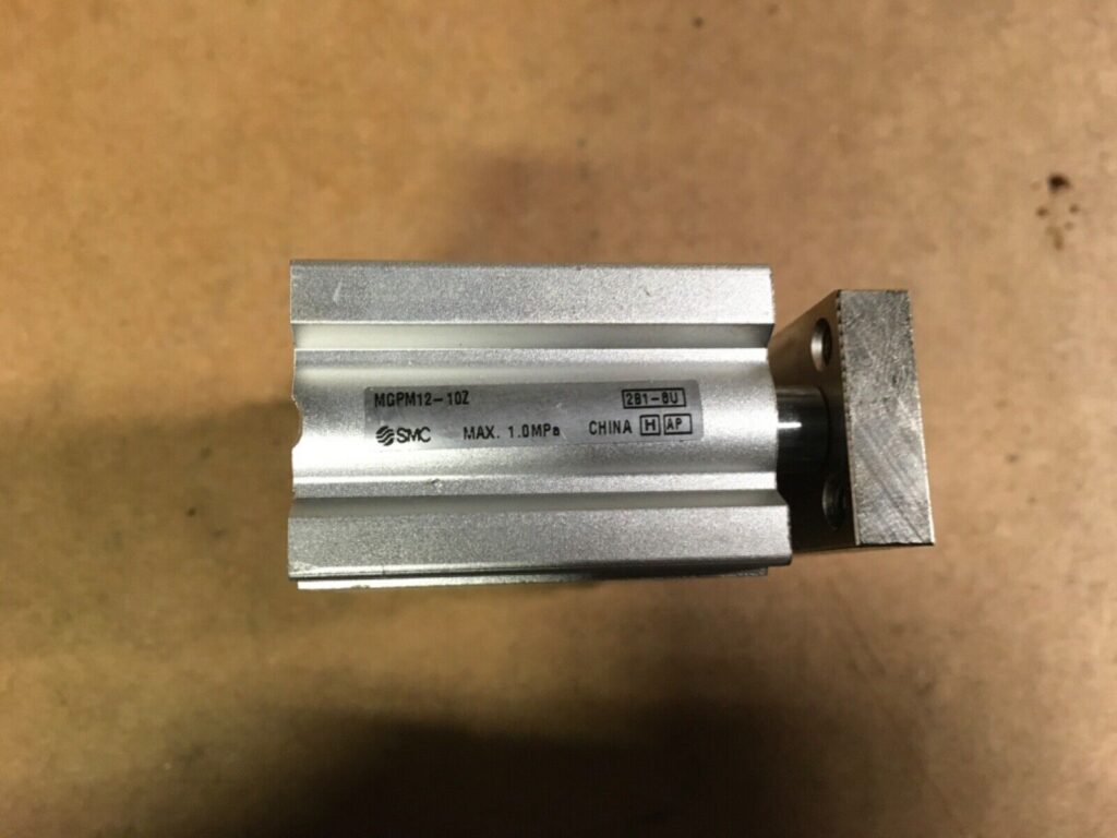 SMC 12mm guided actuator, MGPM12-10Z, NOS, LG-408