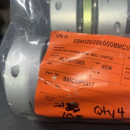 SUBGIL Coupling #SDW-80C-17K6, Same Day Shipping, New Open Box, LG-743 - Image 2