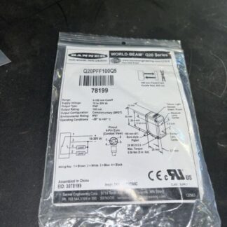 Banner Control #Q20PFF100Q5, Same Day Fast Shipping New Open Box KP-800