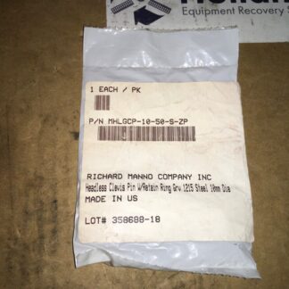 Headless Clevis Pin W/Retain Rin Grv 1215 Stell 10mm DIA, KP-571