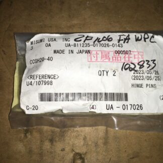Misumi hinge pin, CCGH20-40, qty-2, NOS, KP-572