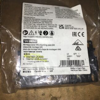 Siemens K45 mounting plate, 3RK1901-2EA00, NOS, KP-580