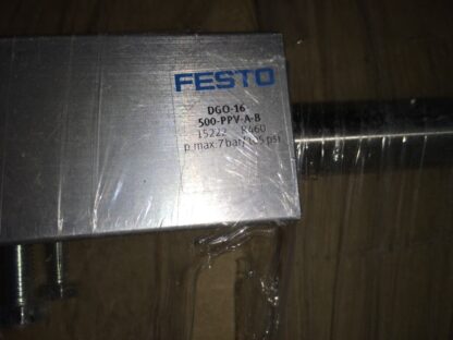 FESTO linear actuator, DGO-16-500-PPV-A-B, KP-631 - Image 2