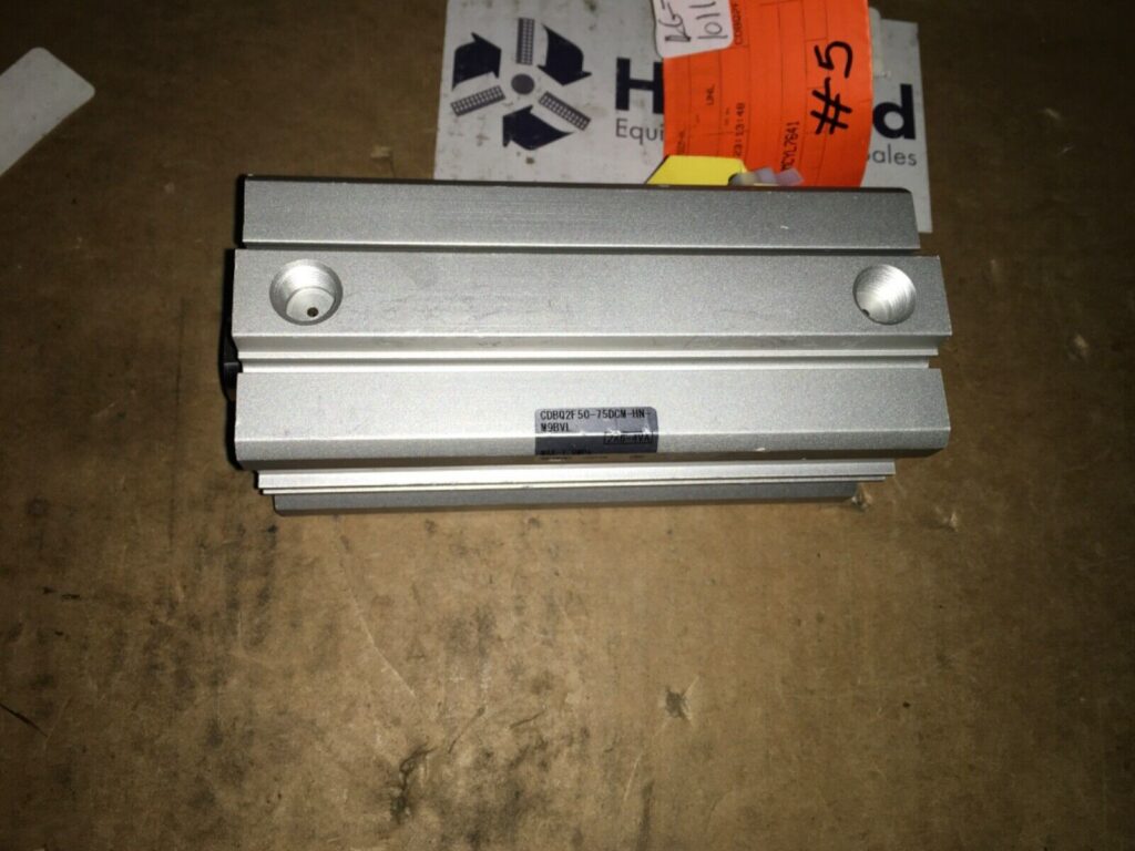 SMC CDBQ2F50-75DCM-HN-M9BVL, cylinder, NOS, LG-1011