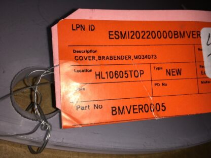 Brabender cover, M034073, NOS, LG-741 - Image 2
