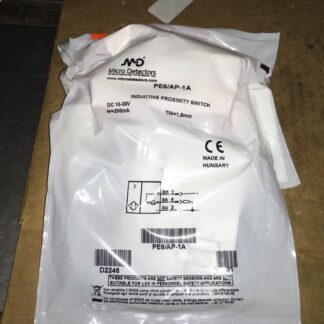 Micro Detectors Inductive Proximity Switch, PE6/AP-1A,  NOS, LG-646