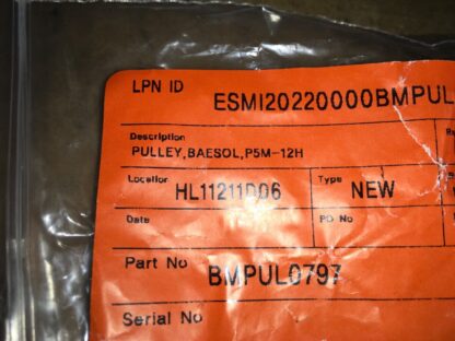 Baesol pulley, P5M-12H,  NOS, LG-683 - Image 3