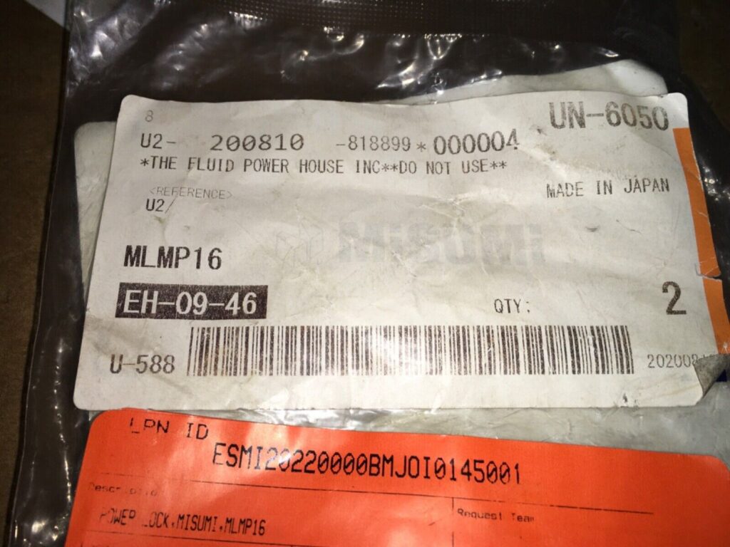 Misumi power block, MLMP16, NOS, LG-662