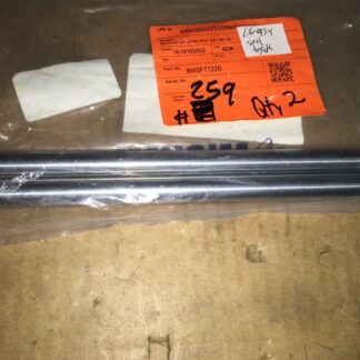 Misumi shaft, CPSFJW16-220-M6-N6,  2pcs,  NOS, LG-934
