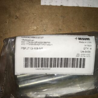 Misumi shaft, PSFJT13-108-M5, 4pcs,  NOS, LG-983