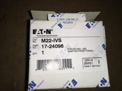 Eaton 22.5mm pushbutton Mount, M22-IVS, KP-732
