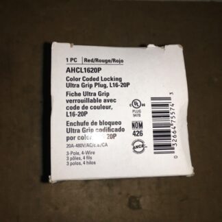 Eaton plug, AHCL1620P, 20A-480V, 3 pole, 4 wire,  KP-745