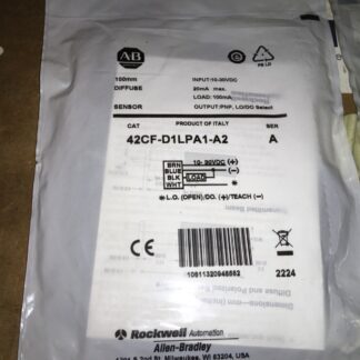 Allen Bradley sensor, 42CF-D1LPA1-A2, 12mm photosensor~100mm range, KP-751
