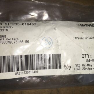 Misumi shaft collars, 10pm s, U-PSCCN0.75-B0.56, KP-665