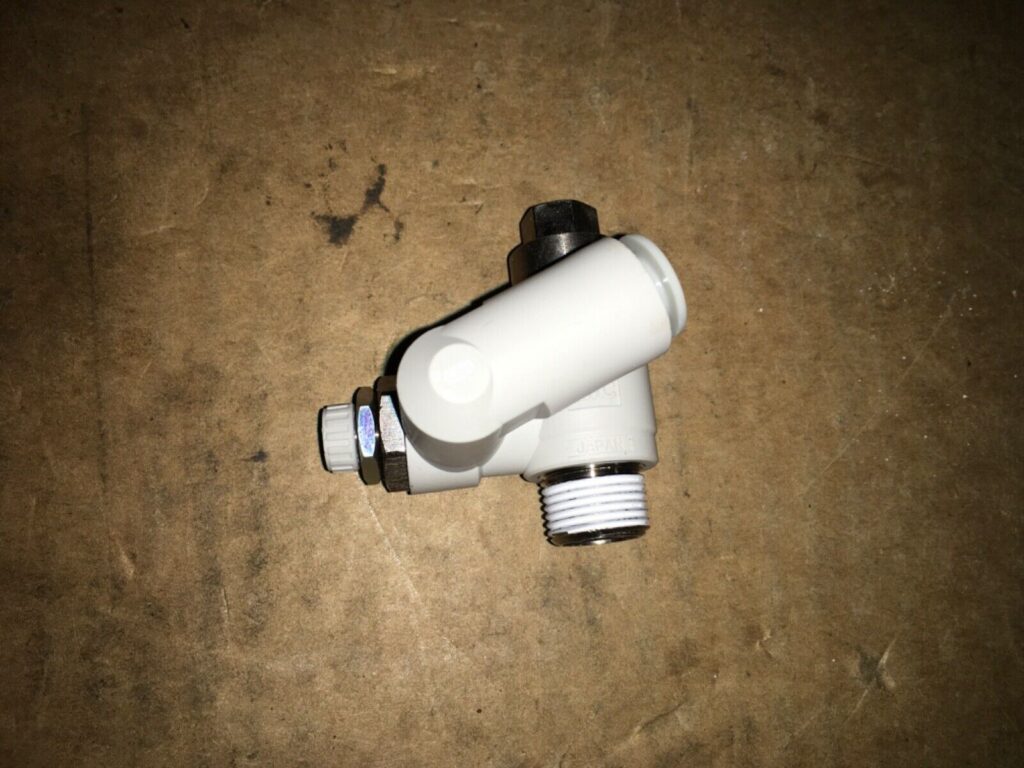 SMC speed controller with pilot check valve, ASP530F-03-10S, KP-676