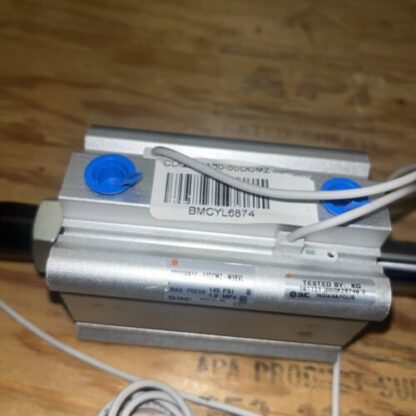 SMC Cylinder, #CDQ2WA50-50DCMZ-M9BVL, New Open Box Same Day Shipping, LG-1251 - Image 3